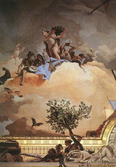 Giovanni Battista Tiepolo Glory of Spain France oil painting art